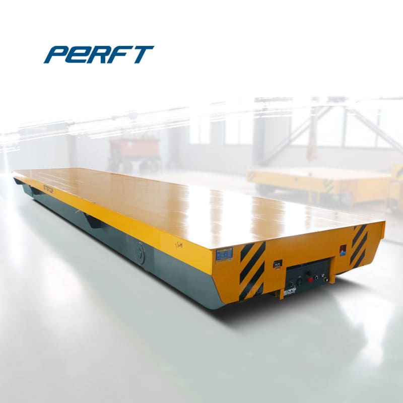 Automation Warehouse Work Transfer Rail Battery Platform 10 Ton 